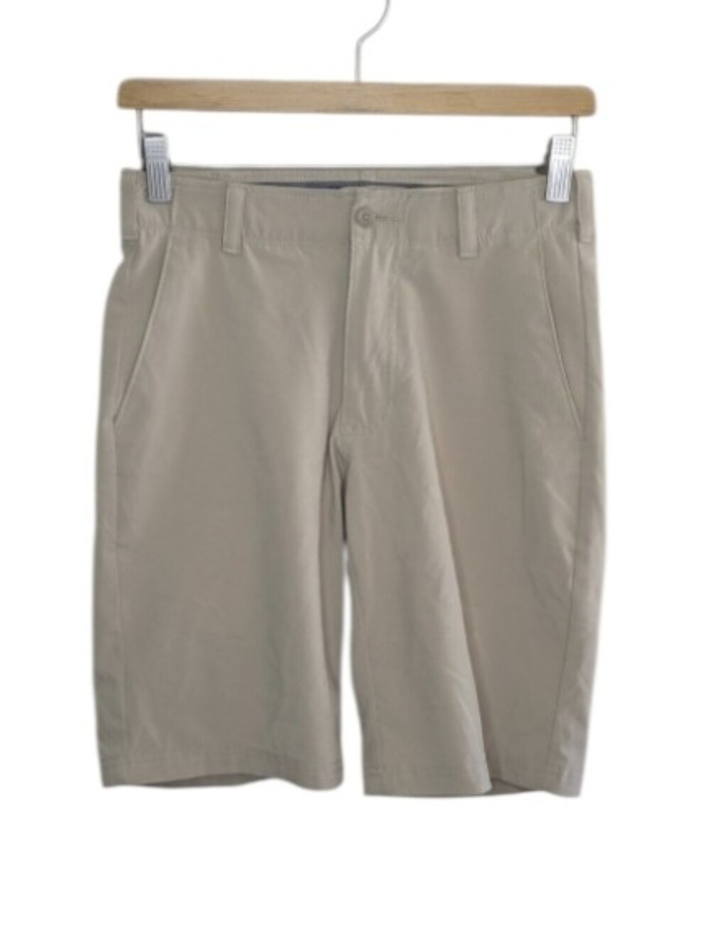 Ben Hogan Tan Golf Shorts Mens Size 28 Preppy Classic 9.5" Inseam Casual